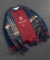 ŞEHİR BASKILI BARCA SWEATSHİRT