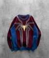 Spider Sweatshirt Bordo