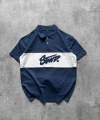STW POLO YAKA ORTA ŞERİT TSHİRT MAVİ