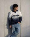 STW POLO YAKA SWEAT BEYAZ LACİVERT