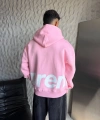 SUPREME OVERSİZE HIRKA PEMBE