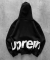 SUPREME OVERSİZE HIRKA SİYAH
