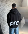 SUPREME OVERSİZE HIRKA SİYAH