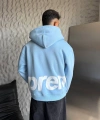 BEBE MAVİSİ SUPREME OVERSİZE HIRKA BEBE MAVİSİ