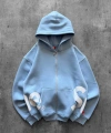 BEBE MAVİSİ SUPREME OVERSİZE HIRKA BEBE MAVİSİ