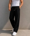 VİSKON KETEN BAGGY PANTOLON SİYAH