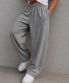 VİSKON KETEN BAGGY PANTOLON GRİ