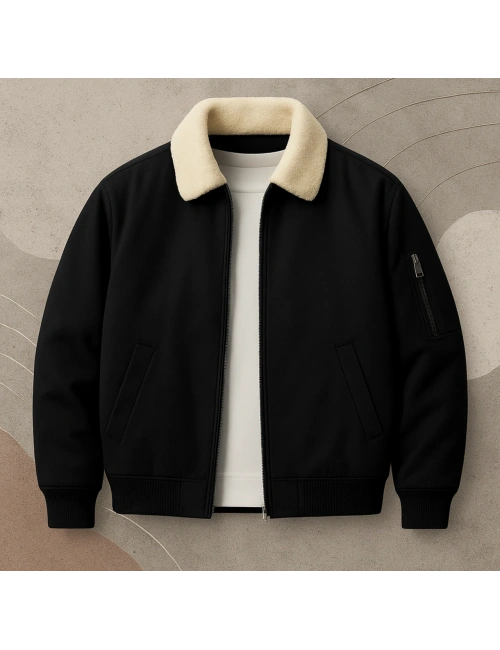 YAKA KÜRK BOMBER CEKET