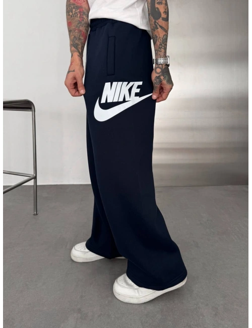 NKE BÜYÜK LOGO BAGGY EŞOFMAN LACİVERT