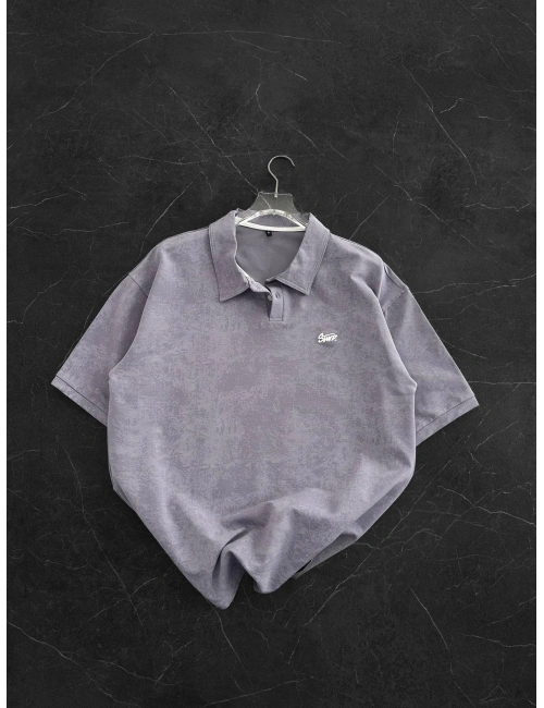 STW POLO YAKA TSHİRT GRİ