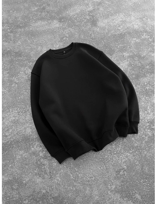 Basic Sweatshirt Siyah