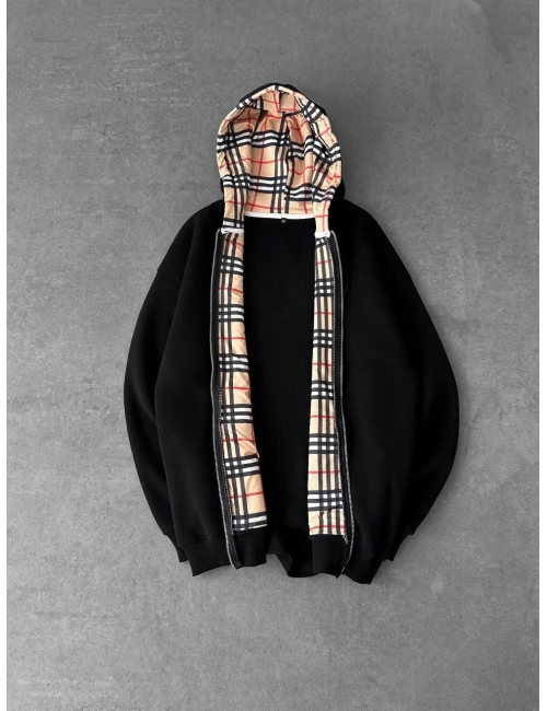 BB Oversize Hırka Siyah
