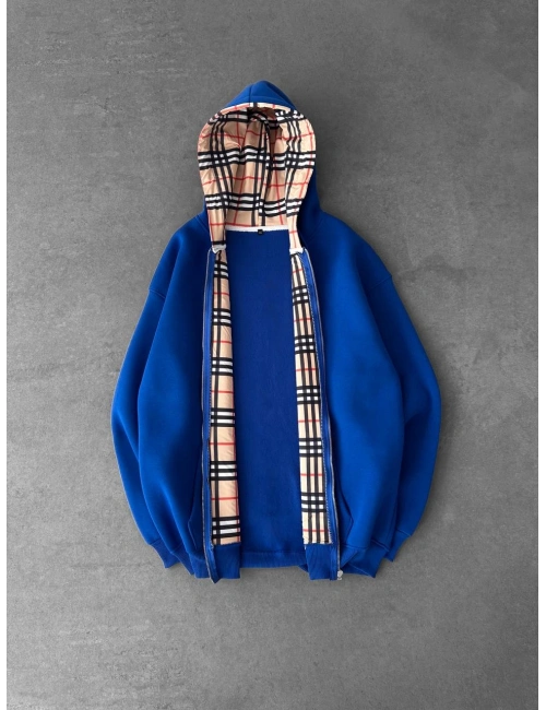 BB Oversize Hırka Mavi