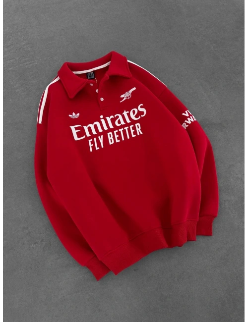 ARSENAL PREMIUM POLO SWEATSHİRT
