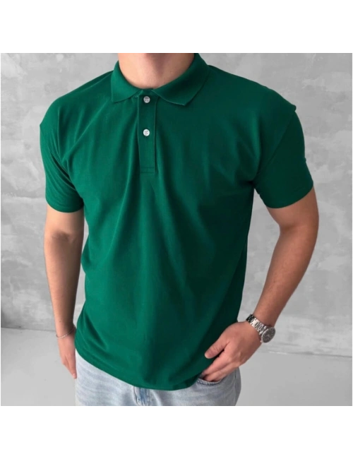 KOLLAR DAR KESİM POLO YAKA YEŞİL