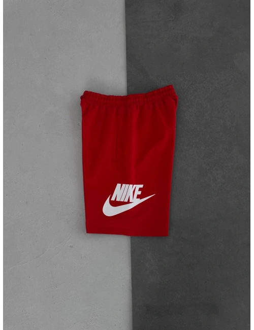 NK BÜYÜK LOGO ŞORT KIRMIZI