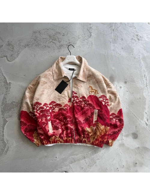 DESENLİ PREMİUM BOMBER CEKET