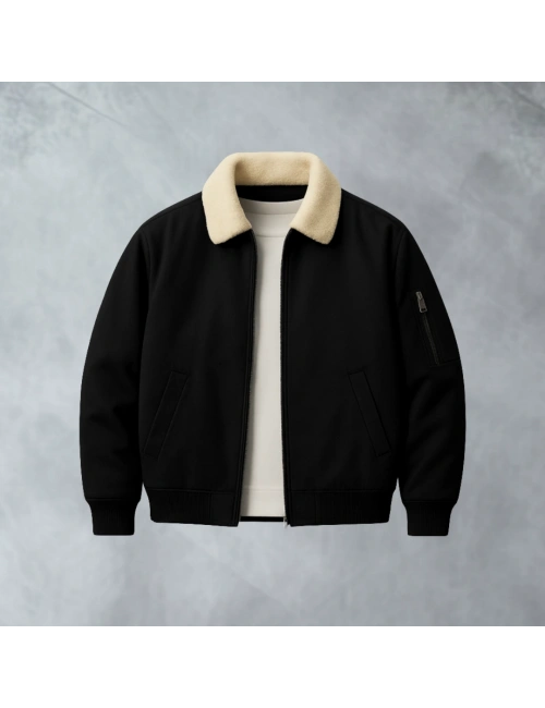 YAKA KÜRK BOMBER CEKET