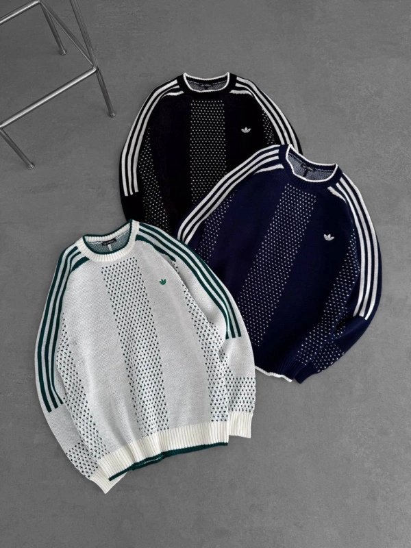 ADDS OVERSİZE TRİKO KAZAK BEYAZ