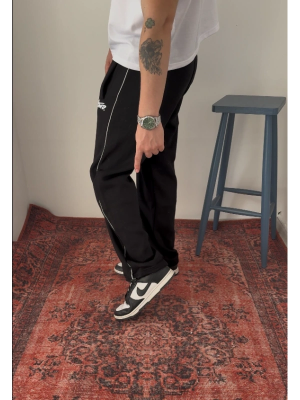 STW BİYELİ EŞOFMAN SİYAH