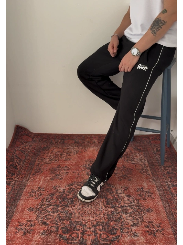 STW BİYELİ EŞOFMAN SİYAH