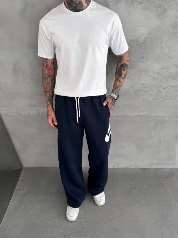 NKE BÜYÜK LOGO BAGGY EŞOFMAN LACİVERT