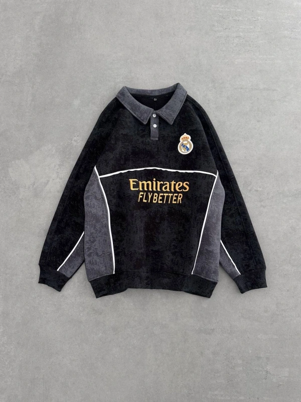 RealM Yıkamalı Oversize Sweatshirt