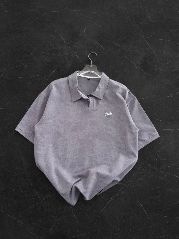 STW POLO YAKA TSHİRT GRİ