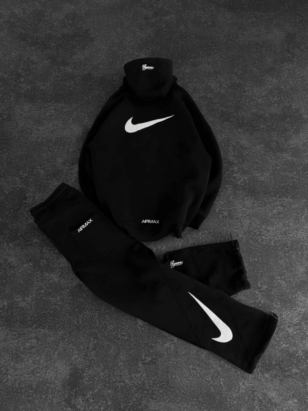 Air NKE Oversize Takım Siyah