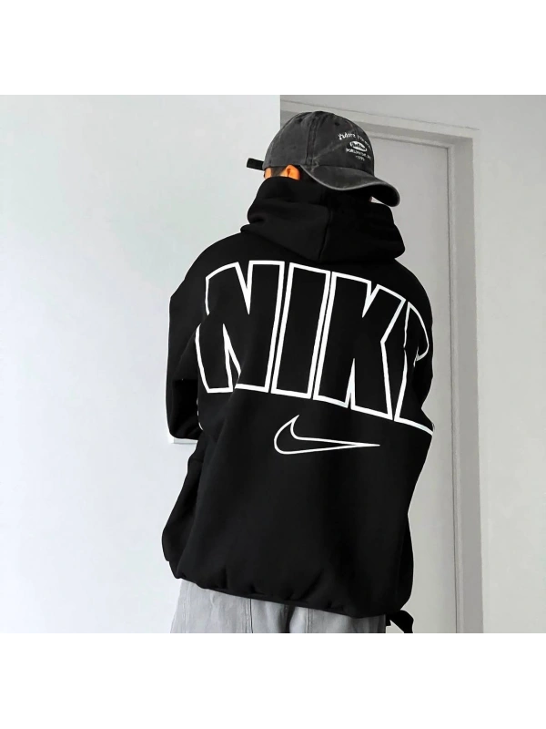 NKE OVERSİZE SWEATSHİRT SİYAH