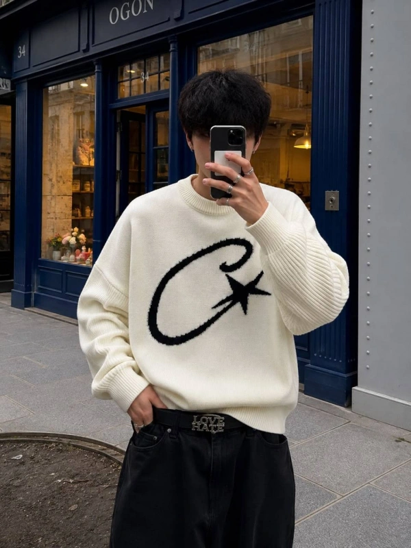 AY YILDIZ SWEAT BEYAZ