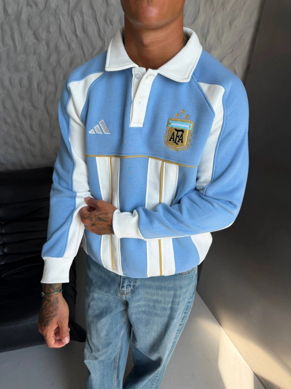 ARJANTİN POLO YAKA SWEATSHİRT