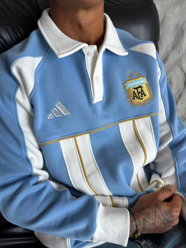 ARJANTİN POLO YAKA SWEATSHİRT