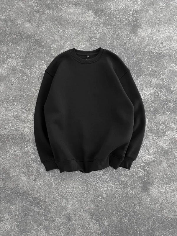 Basic Sweatshirt Siyah