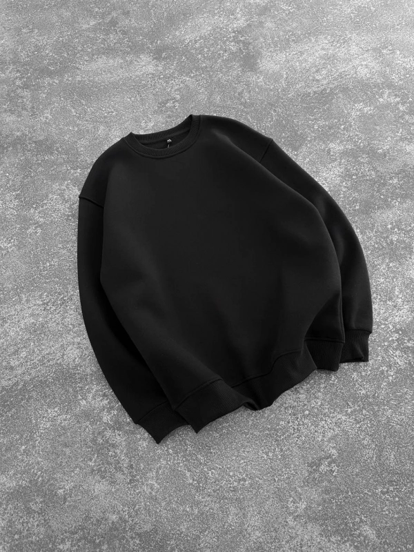 Basic Sweatshirt Siyah