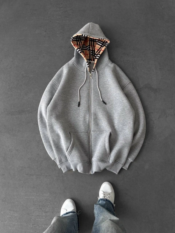 BB Oversize Hırka Gri