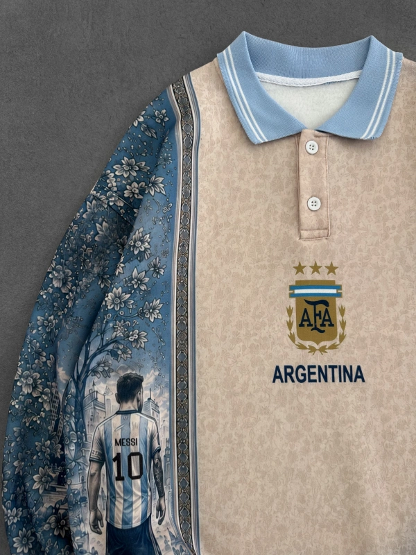 ŞEHİR BASKILI ARJANTİN SWEATSHIRT