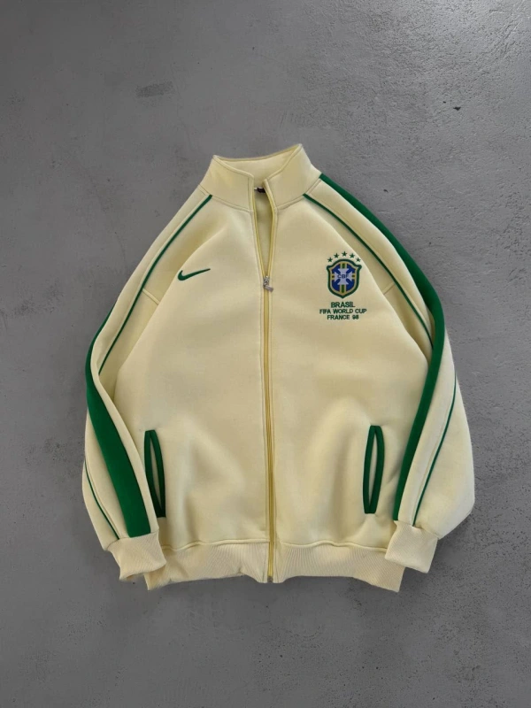 BREZİLYA OVERSİZE HIRKA KREM