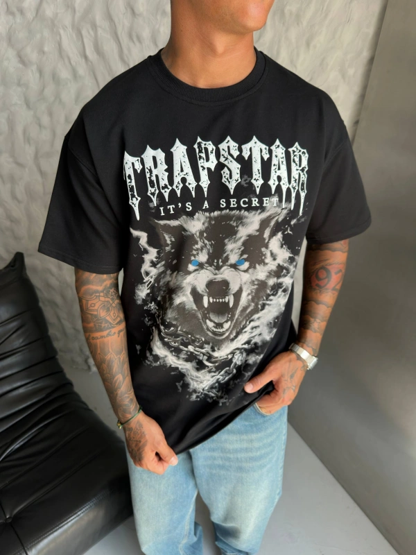 TSTAR OVERSİZE TSHİRT SİYAH