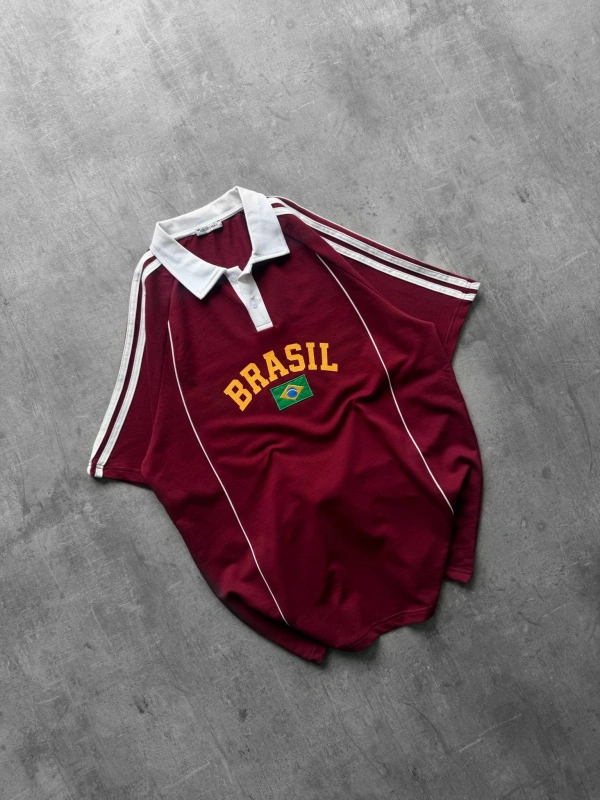 BREZILYA OVERSIZE TSHIRT KIRMIZI