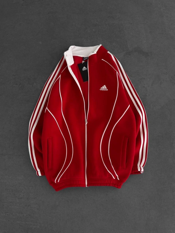 ADDS OVERSİZE HIRKA KIRMIZI