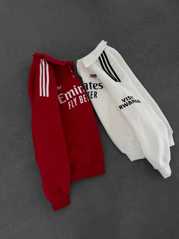 ARSENAL PREMIUM POLO SWEATSHİRT