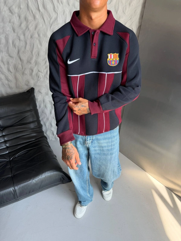 BARCA POLO YAKA SWEATSHİRT
