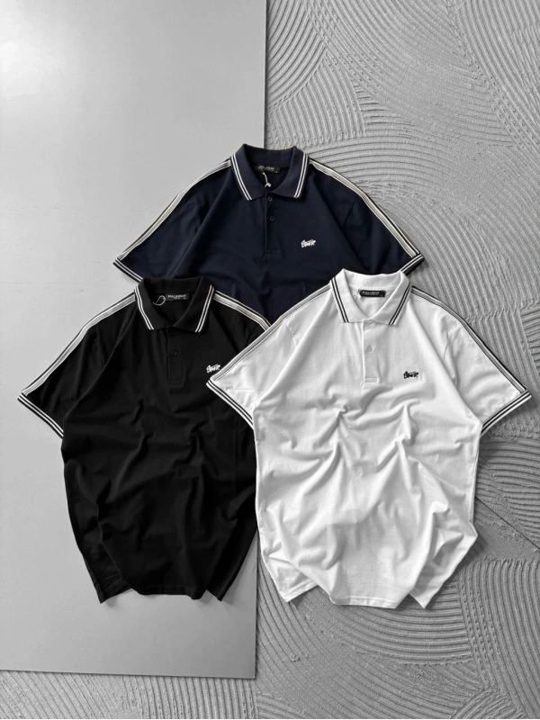 STW POLO YAKA TSHİRT SİYAH