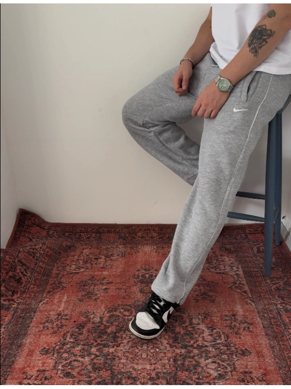 NKE BİYELİ EŞOFMAN GRİ