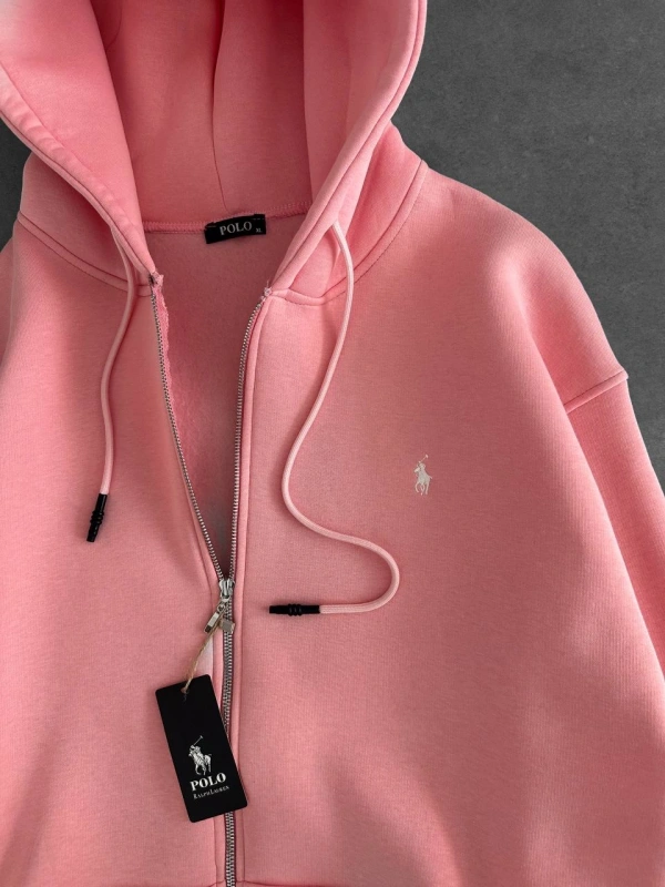 Plo Oversize Hırka Pembe