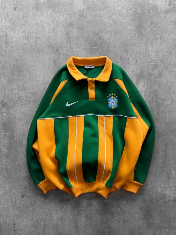 BREZİLYA POLO YAKA SWEATSHİRT