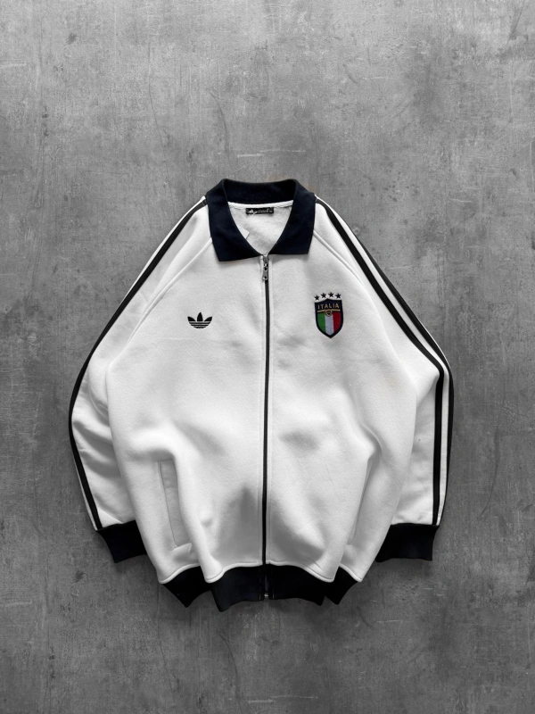 RETRO İTALYA OVERSIZE CEKET BEYAZ