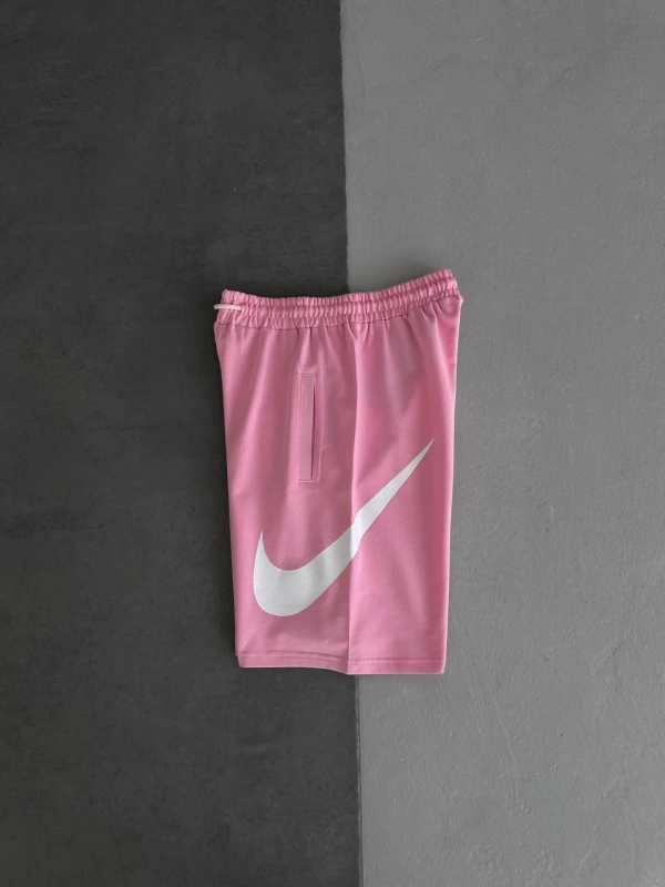 NK BÜYÜK LOGO ŞORT PEMBE