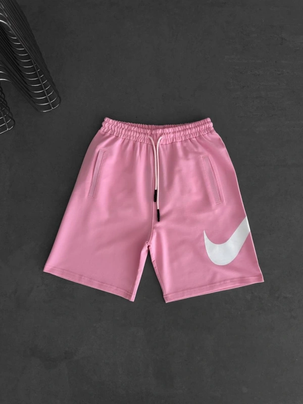 NK BÜYÜK LOGO ŞORT PEMBE